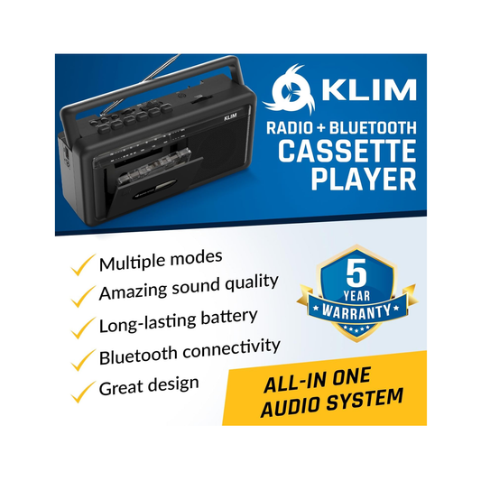 KLIM Portable Cassette Player