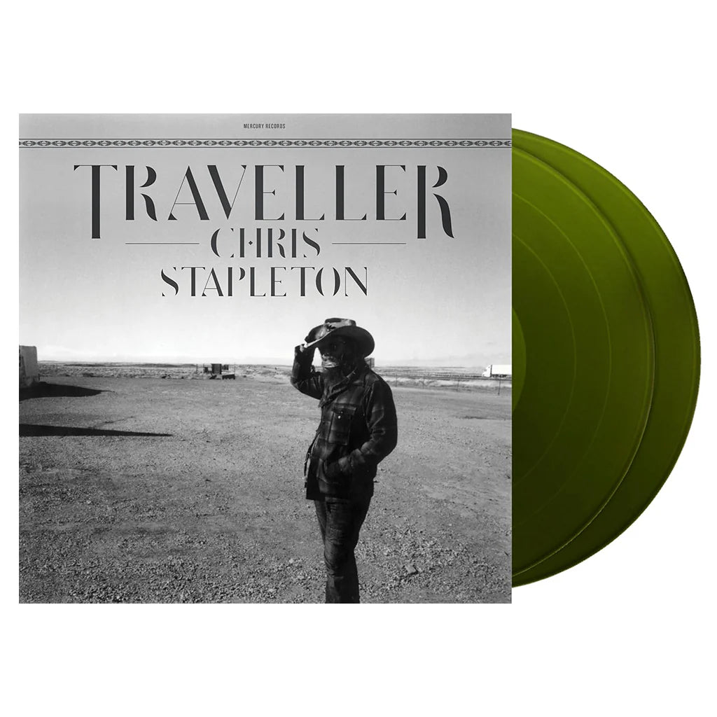 CHRIS STAPLETON - Traveller (10th Anniversary Edition) - 2LP - Forest Green Viny image 0