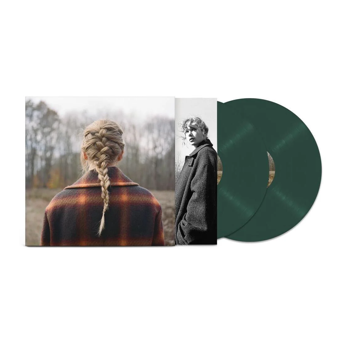 Swift, Taylor - Evermore (Deluxe Edition Green 2LP Vinyl) image 0