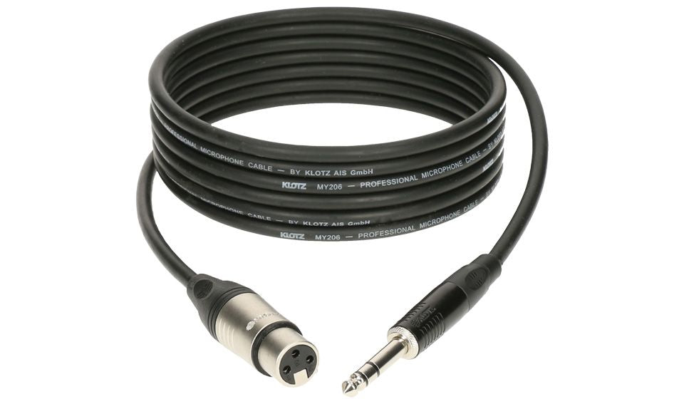 KLOTZ - XLR (f) to Jack (stereo / balanced)) image 0