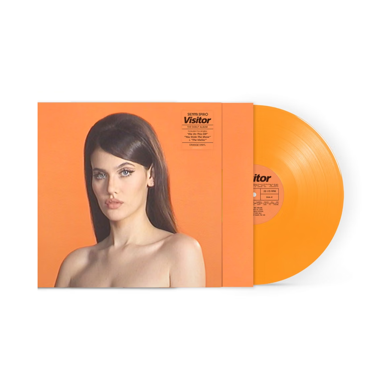 Sienna Spiro - Visitor Orange Vinyl Record