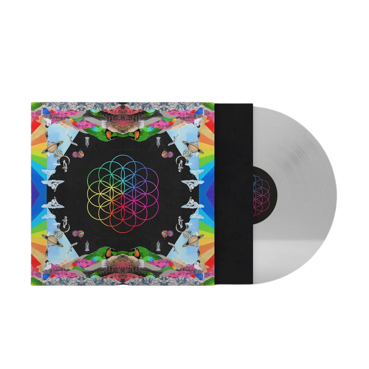 Coldplay - A Head full of Dreams Vinyl Record, 140G Clear EcoRecord