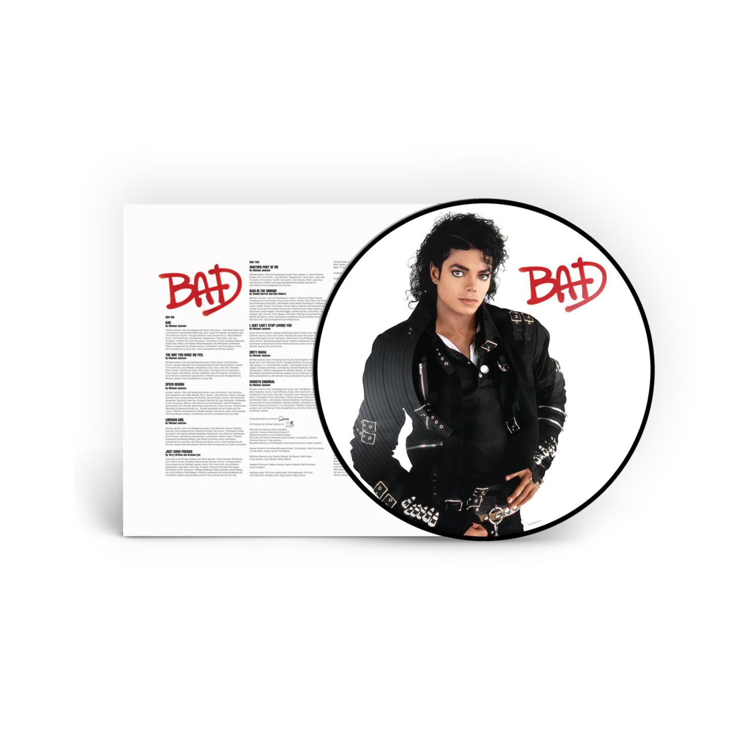 Michael Jackson - BAD LP Picture Disc