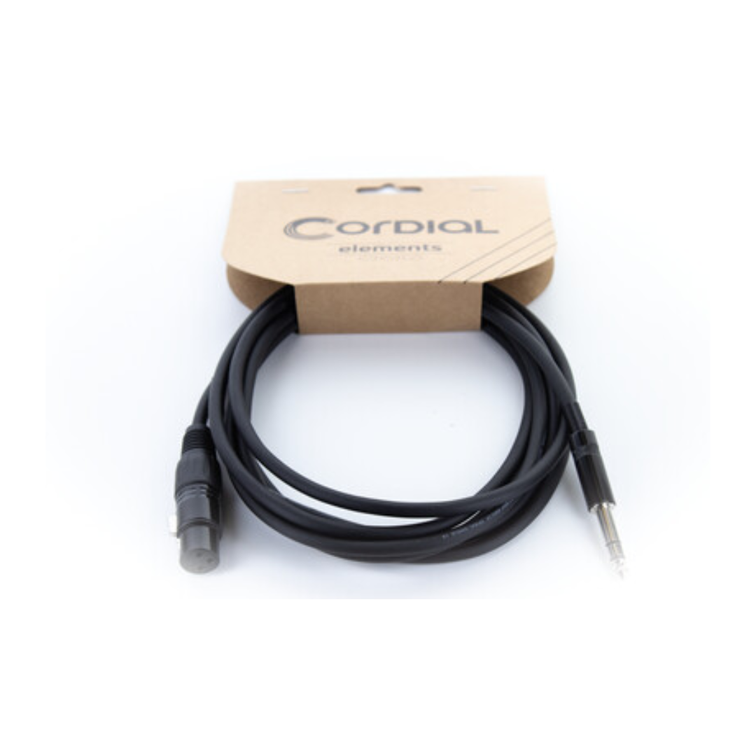 Cordial EM FV- XLR (F) to stereo Jack  cable image 0