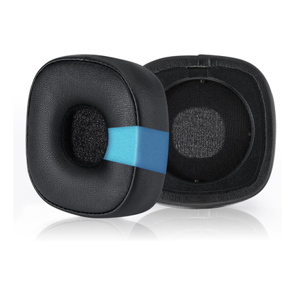 Replacement Ear Pads for Marshall Major Headphones - Premium Memory Foam & PU Leather, Comfortable & Durable (Black)