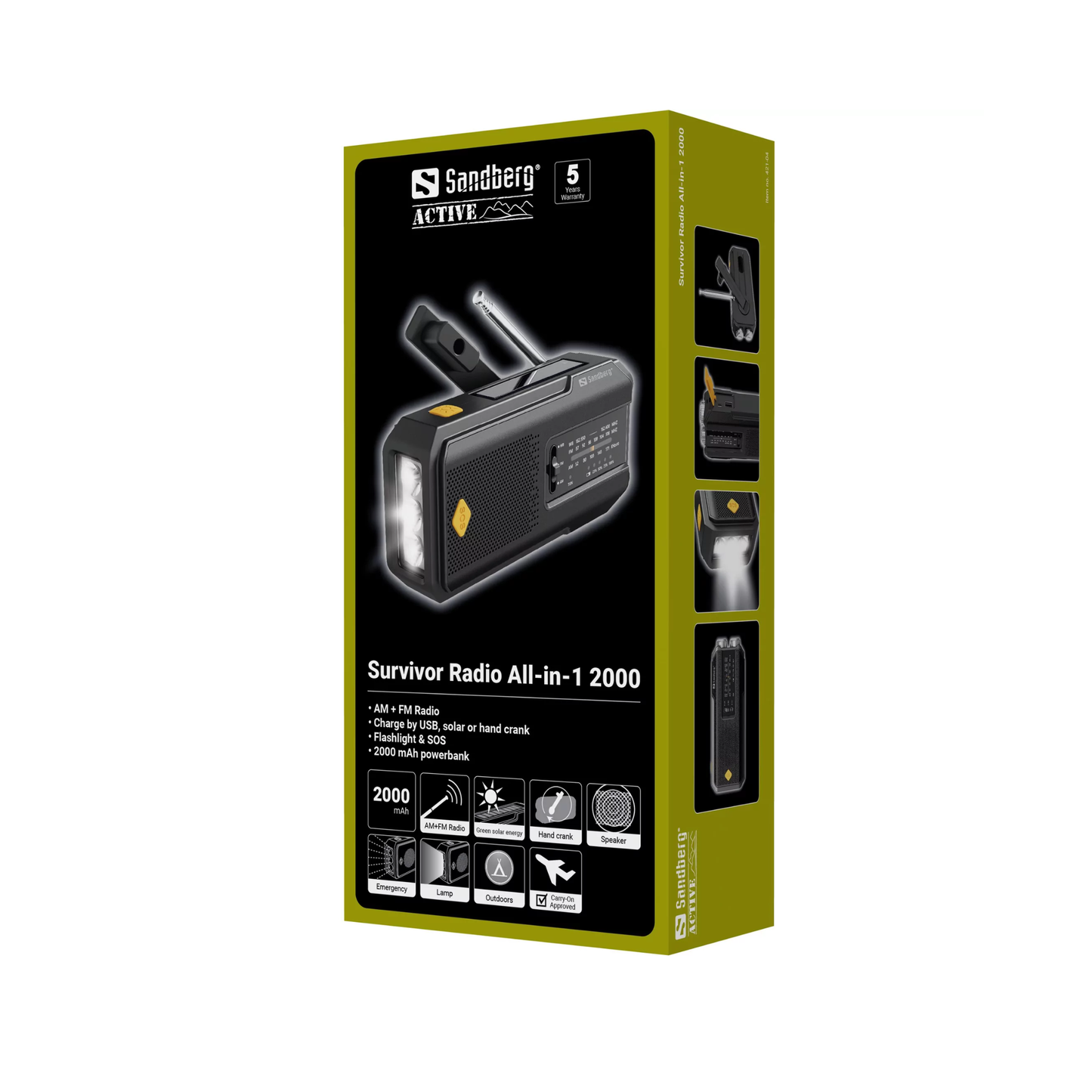 Sandberg Survivor Radio All-in-1 2000