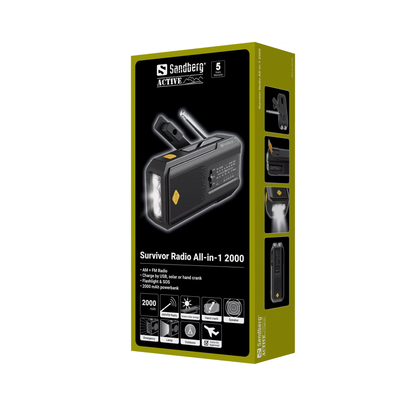 Sandberg Survivor Radio All-in-1 2000