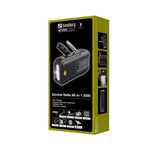 Sandberg Survivor Radio All-in-1 2000