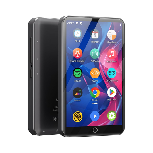 Mechen MP3 Player, Android 10, 16GB + 512GB expandable