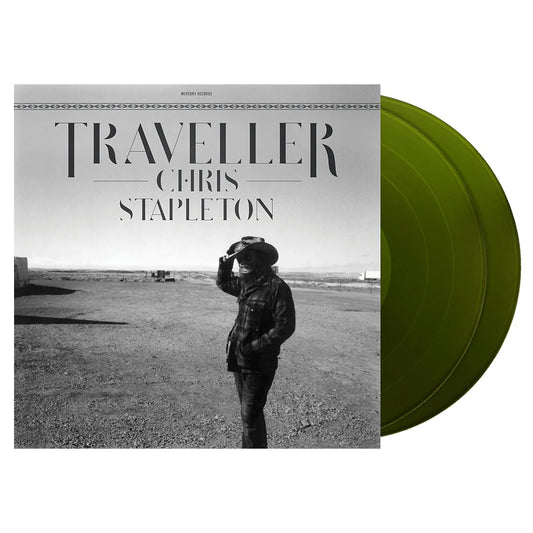 CHRIS STAPLETON - Traveller (10th Anniversary Edition) - 2LP - Forest Green Viny image 0