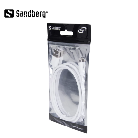 Sandberg USB-A to Lightning Connector 1m Saver