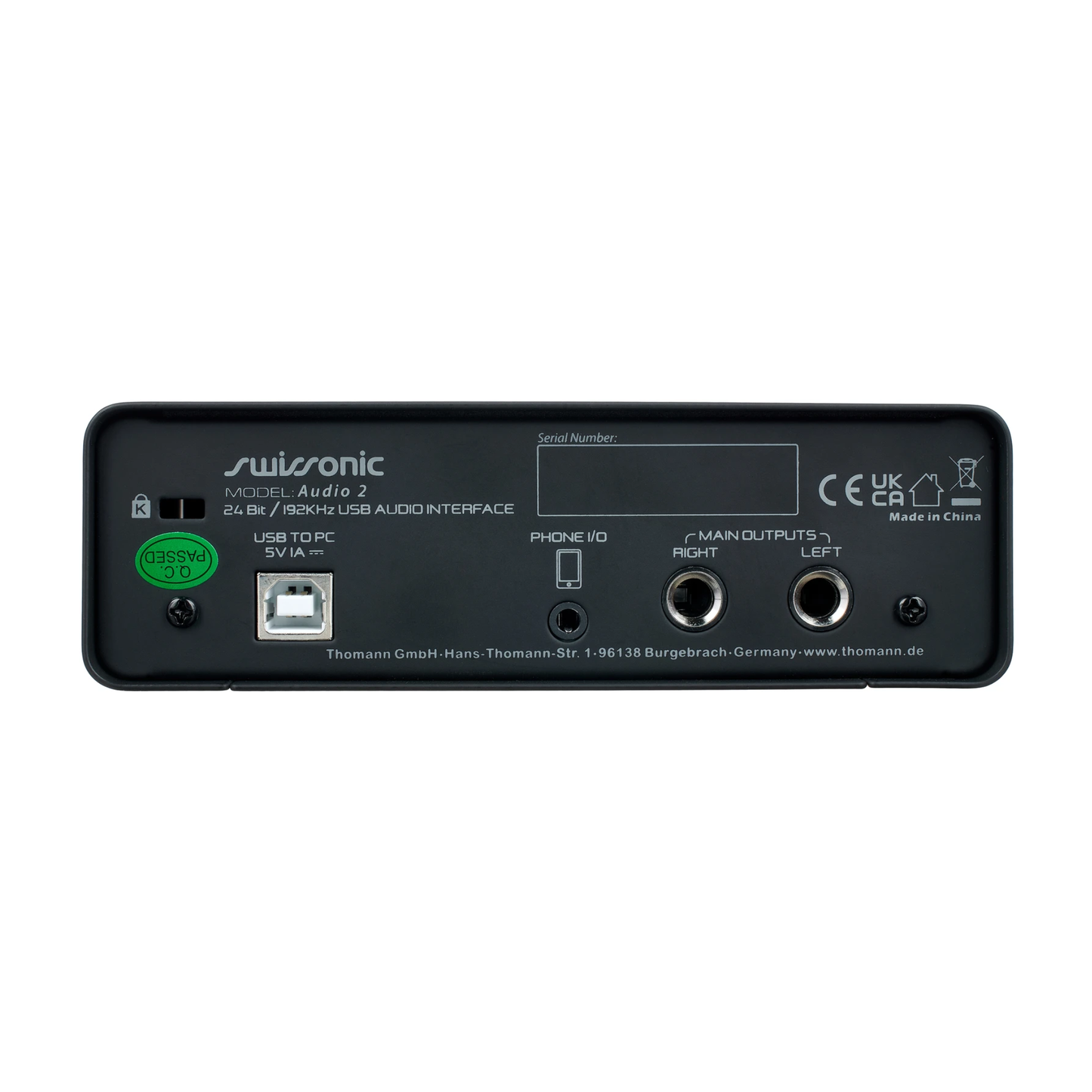 Swissonic Audio 2