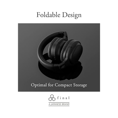 Final UX3000 Bluetooth Wireless Headphones, Hybrid Noise Cancel image 2