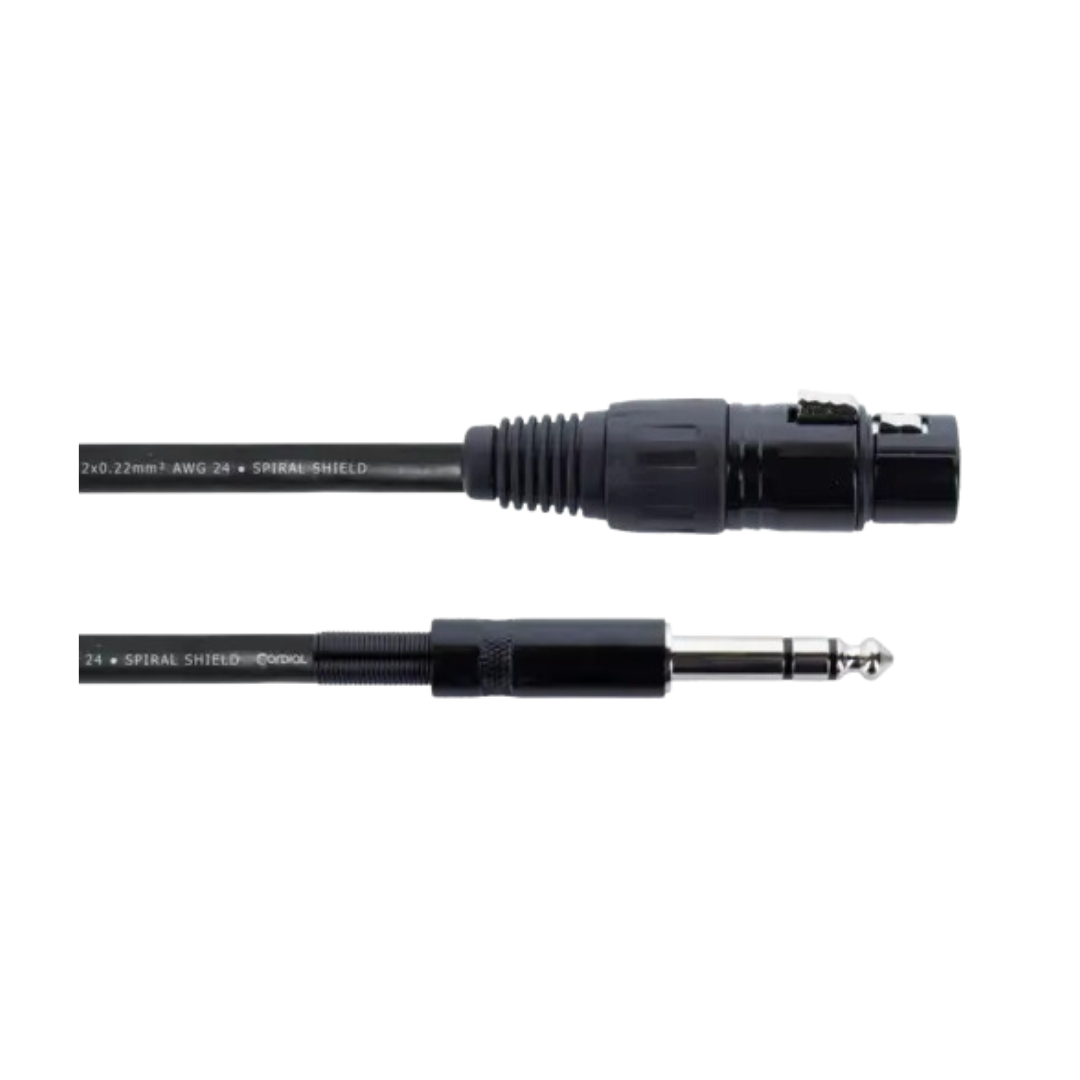 Cordial EM FV- XLR (F) to stereo Jack  cable image 2