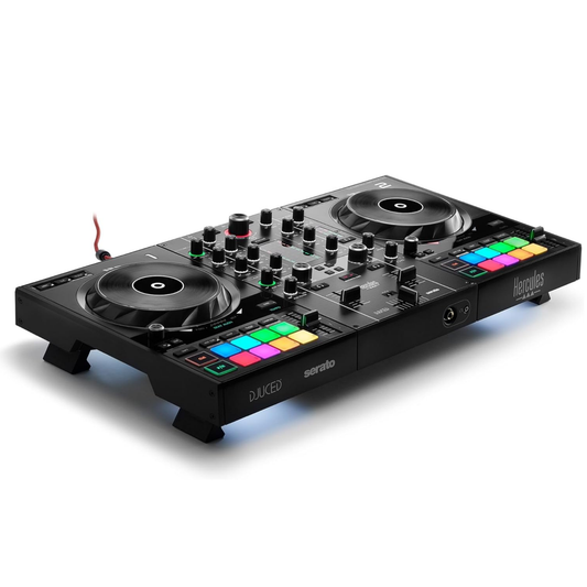 Hercules DJ Inpulse 500 Professional 2-Deck USB DJ Controller for Serato DJ & DJUCED