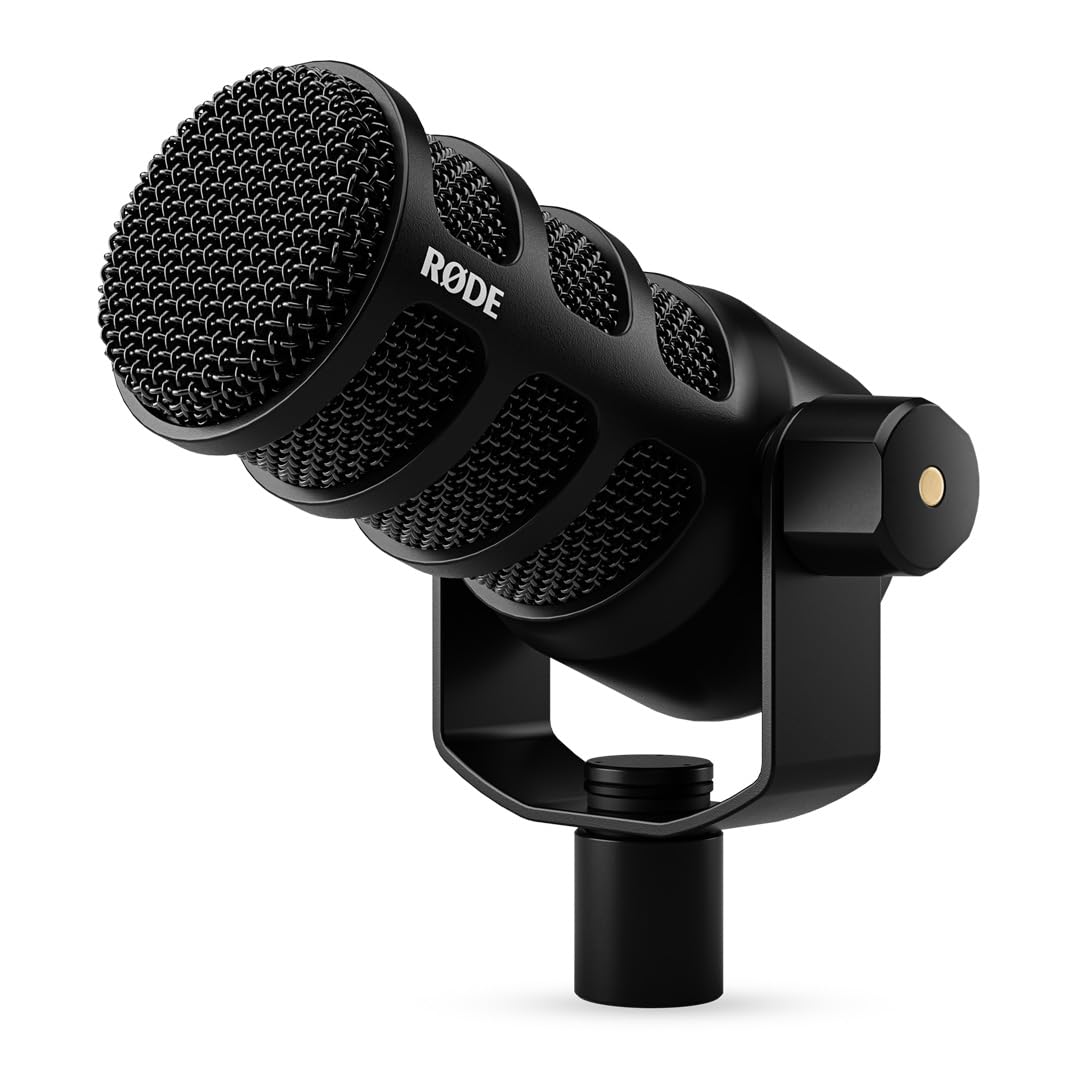 RODE PodMic USB Dynamic Microphone - Black image 0