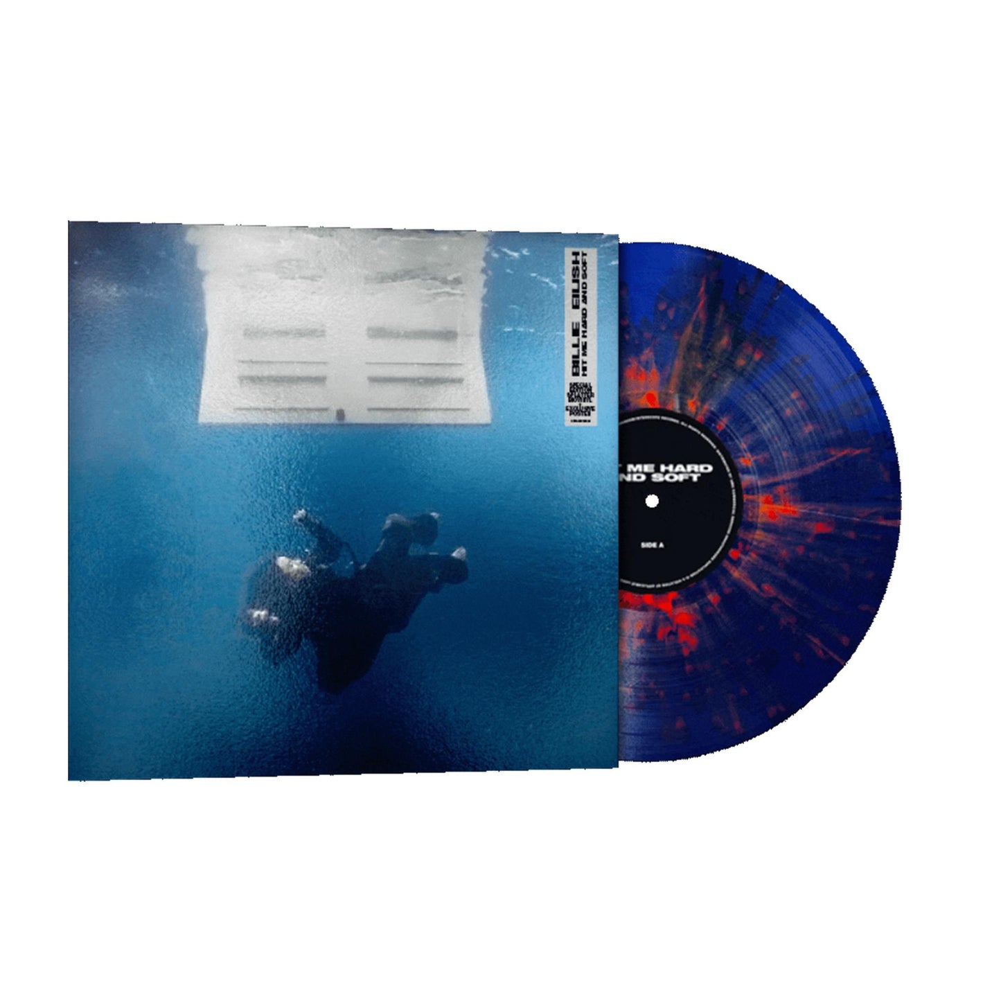 HIT ME HARD AND SOFT [Anniversary Edition / Blue & Orange Splatter LP] image 0