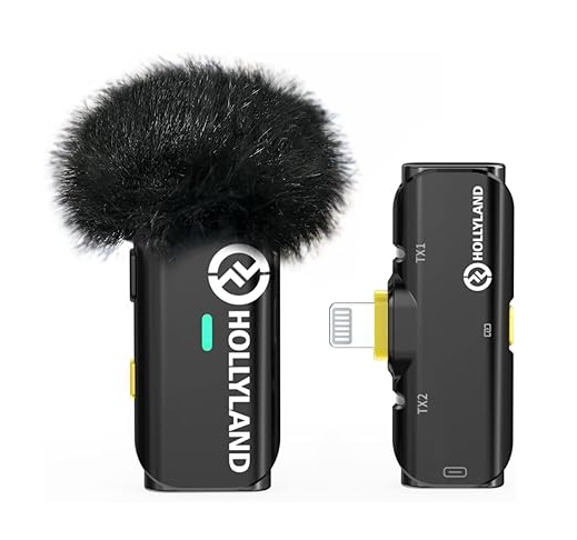 Hollyland Lark C1 SOLO Wireless Microphone - Lightning image 0