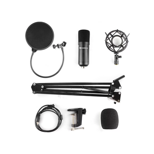 Sandberg Streamer USB Microphone Kit image 1