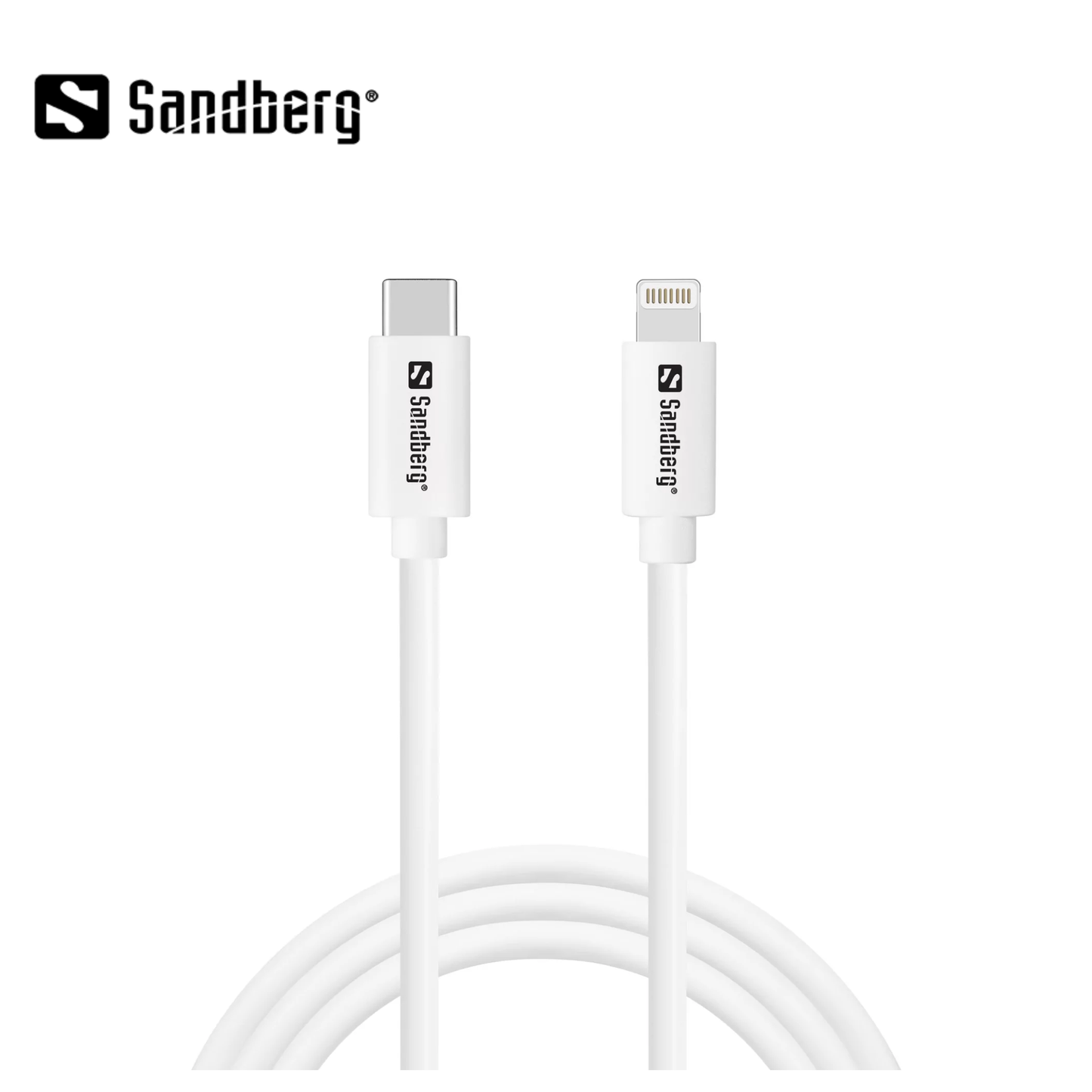 Sandberg USB-C AC Charger + Lightning 1M