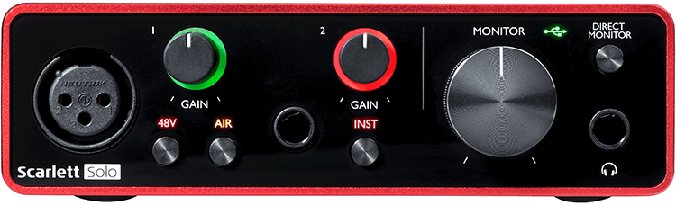 Focusrite Scarlett Solo (3rd Generation) image 3