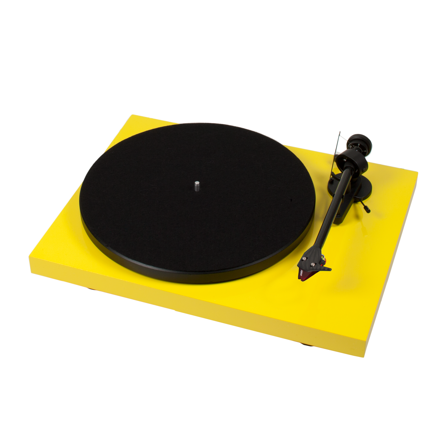Pro-Ject Debut Carbon 2M Red (Demo Unit) - High Gloss Yellow