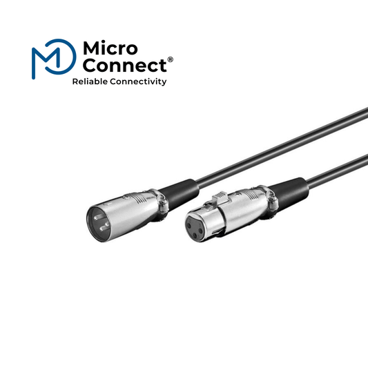 Microconnect XLR male to female