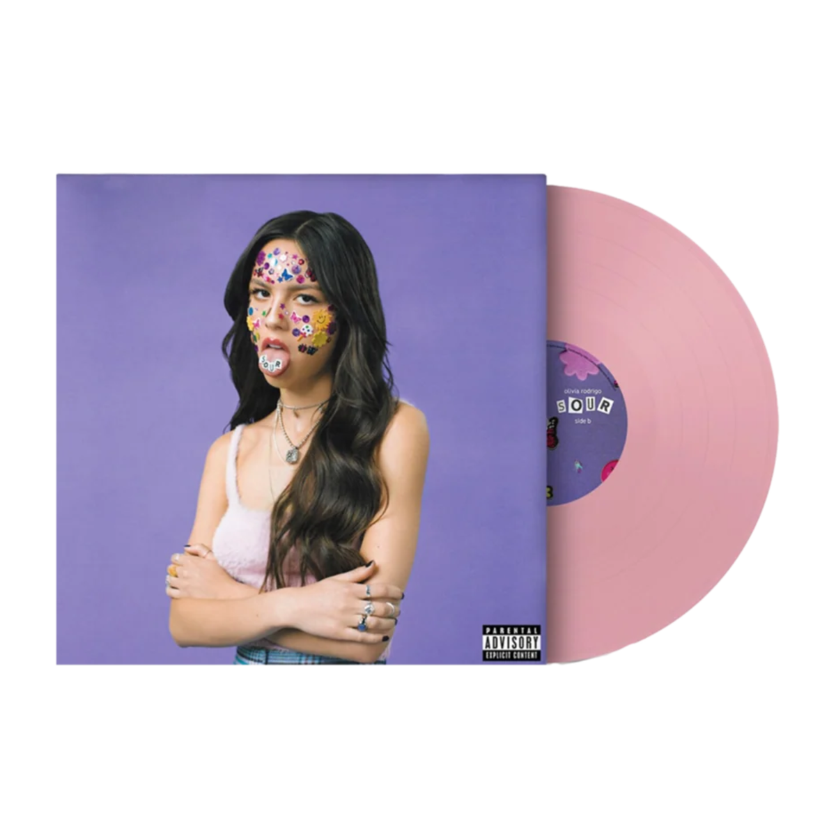 Olivia Rodrigo - Sour Limited Edition Baby Pink Vinyl Record