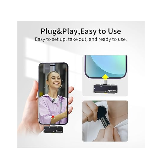 Hollyland Lark C1 Wireless Microphone USB-C image 1