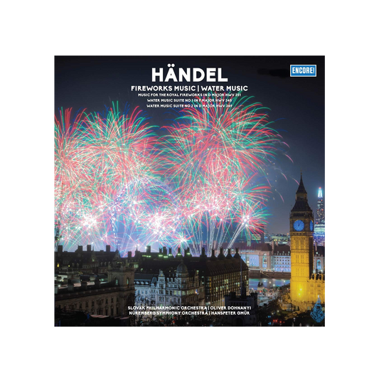 Handel - Fireworks Music/Water Music 180 grams image 0
