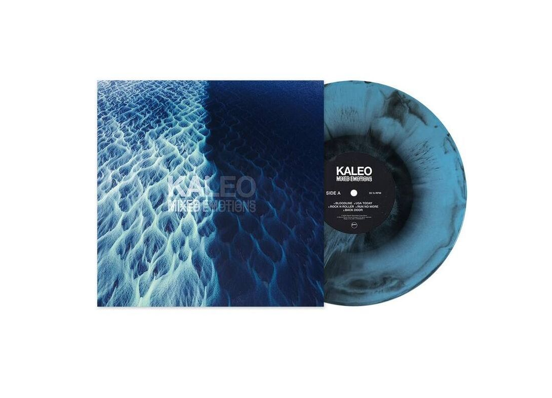 Kaleo - Mixed Emotions [LP Blue & Black Opaque Marble Vinyl] image 0