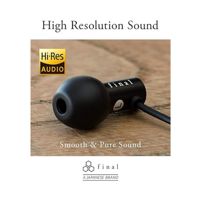 Final E2000 in-Ear Headphones, Hi-Fi Sound Quality, Hires Certified image 3