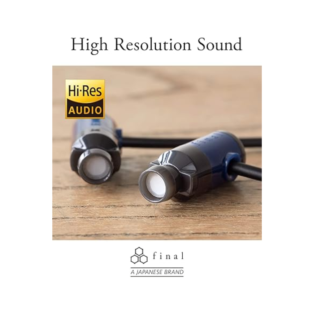 Final E1000 in-Ear Isolating Earphones, 6.4mm Dynamic Driver image 2