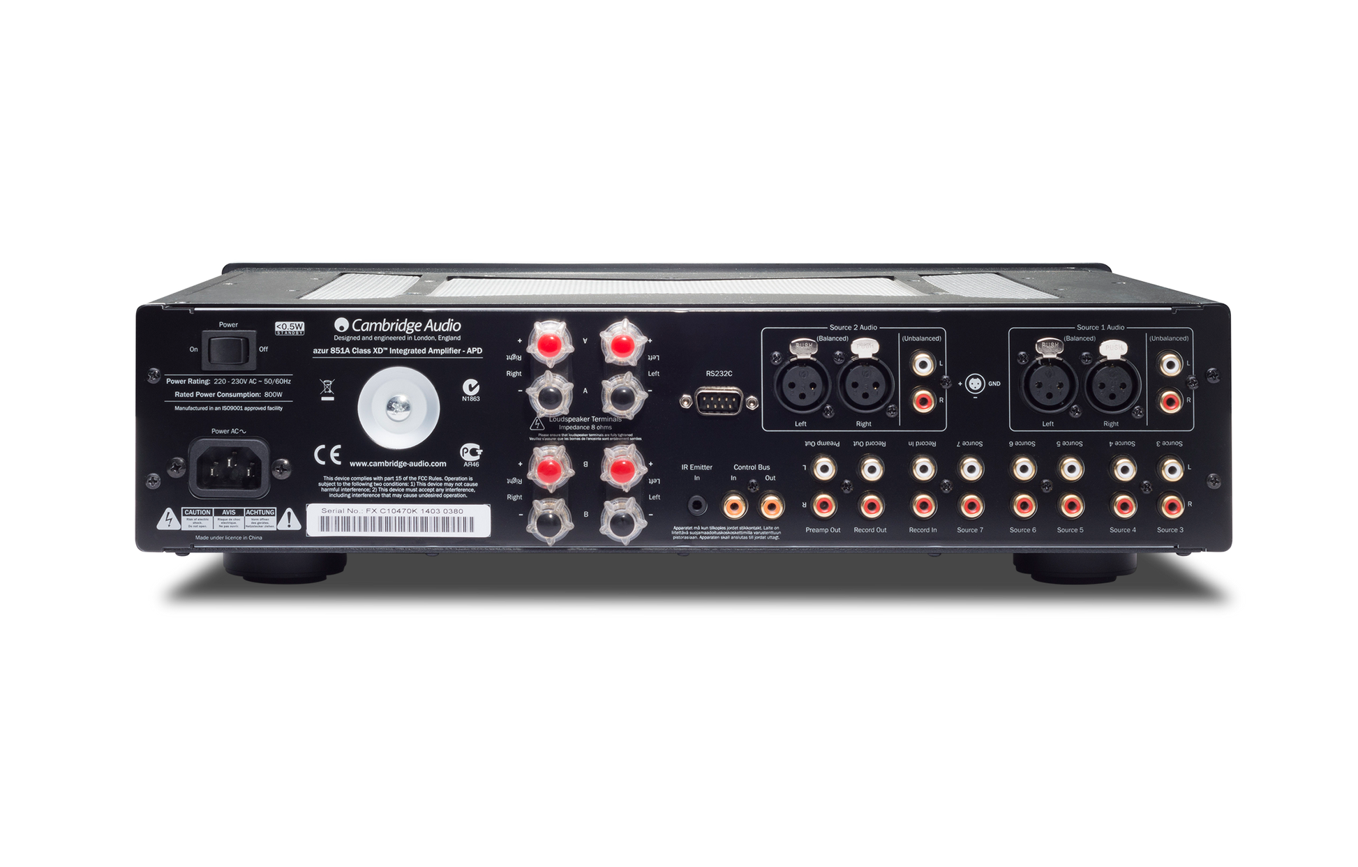 Cambridge Audio Azur 851A image 1