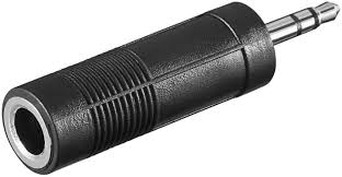 Jack (6.3mm) to Mini Jack (3.5mm) Adapter